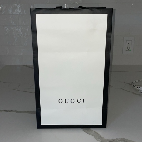 Gucci Black & White Shopping Bag - Picture 12 of 13